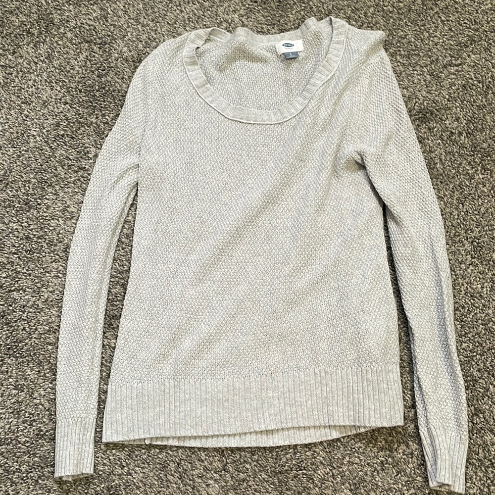 Old Navy Sweater Light Grey